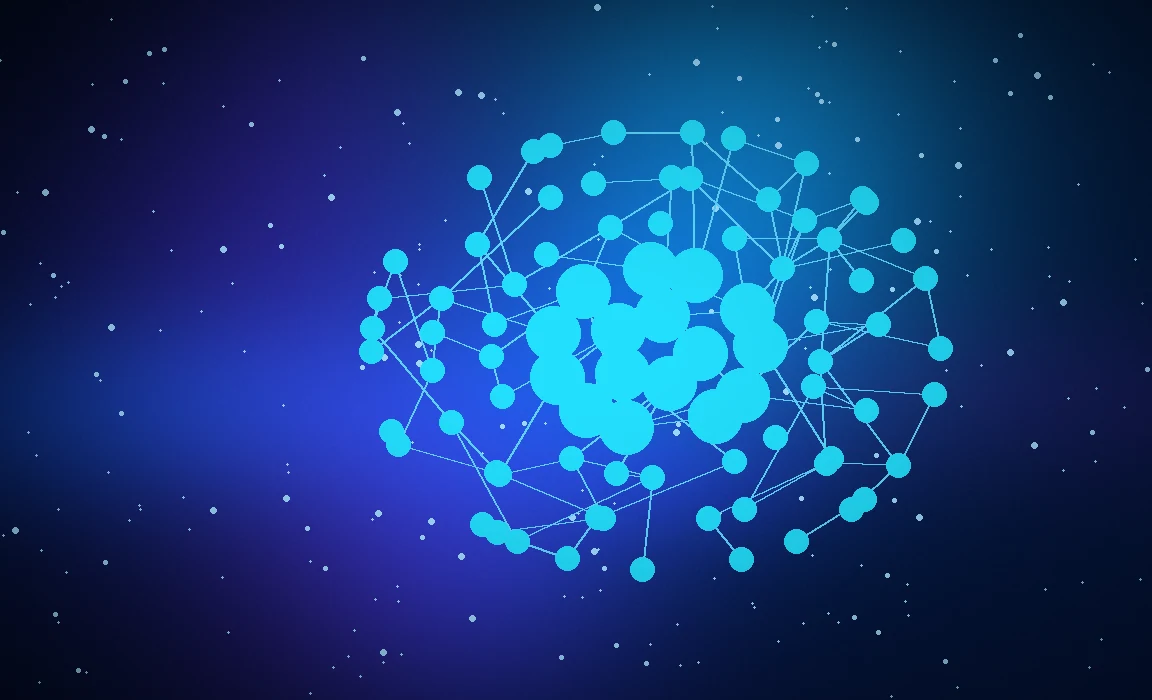 Concept illustration of Superintelligence & advanced AI